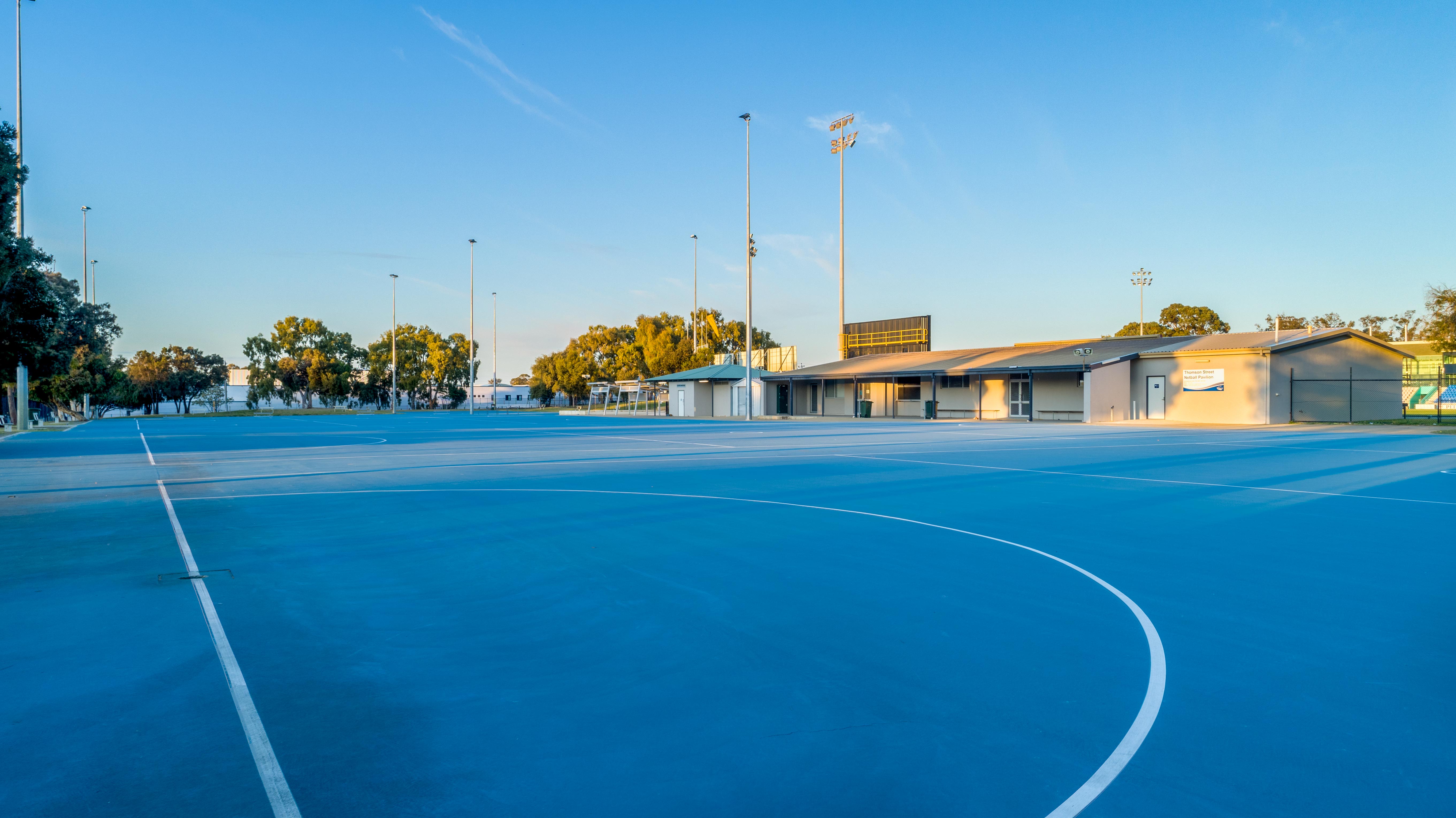 Thomson Street Netball Pavilion & Courts Details | Attekus City of Mandurah