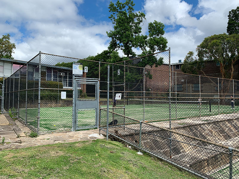 Lindfield Community Centre tennis courts Details | Bookable Ku-ring-gai ...